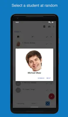 RandomStudent android App screenshot 8